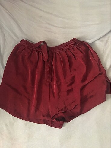 saten mini şort