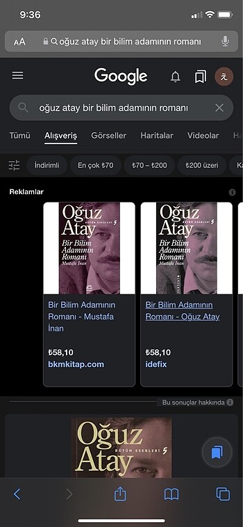  Beden oğuz atay roman