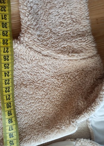 Kürklü Kapüşonlu Bebek Tulumu - Görsel 2