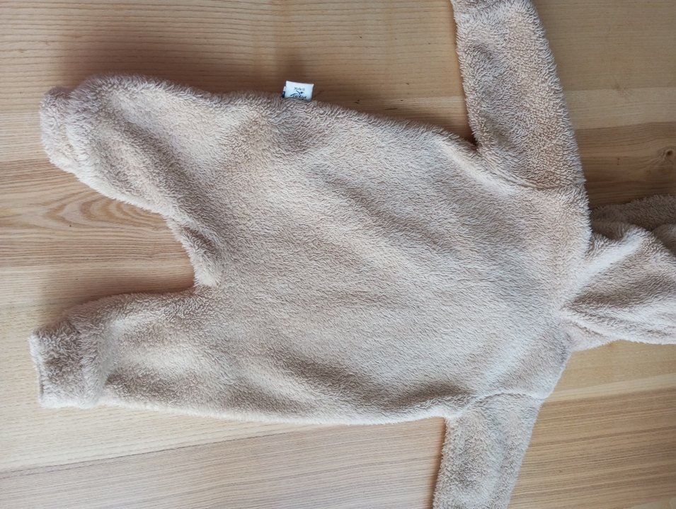 Kürklü Kapüşonlu Bebek Tulumu - Görsel 4