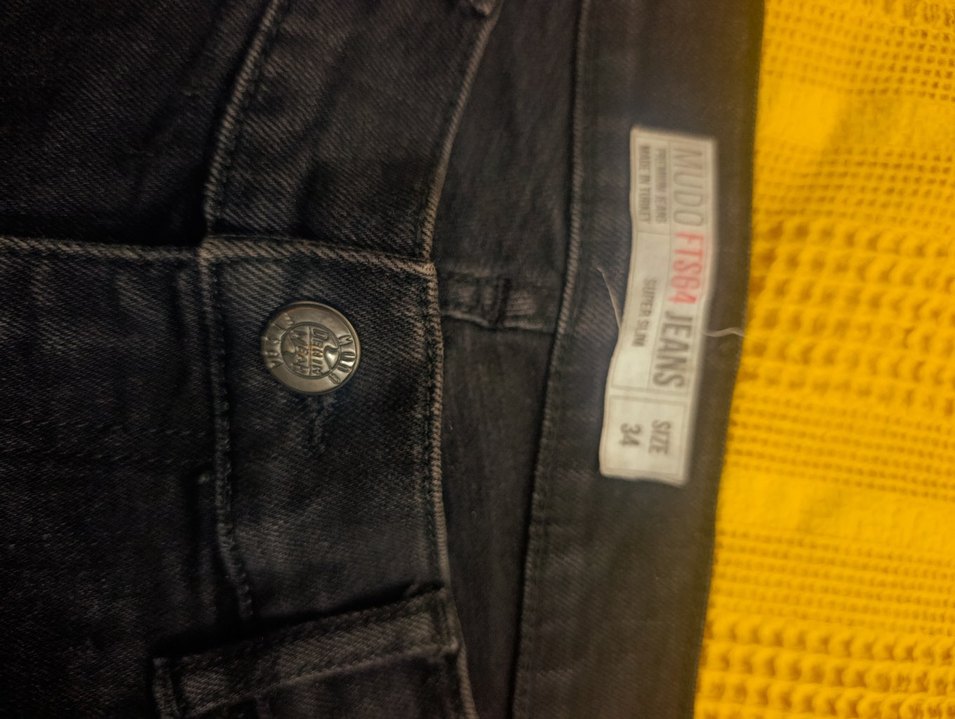 siyah Slim Fit Jean Pantolon — görsel 5/6