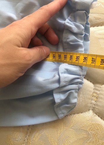 Düğmeli Mavi Erkek Pijama Takımı - Görsel 4