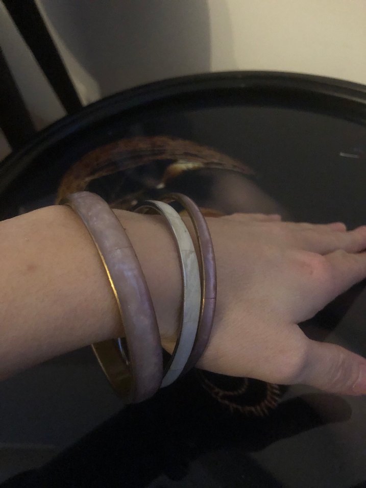 Mor Desenli Kadın Bileklik - Görsel 2