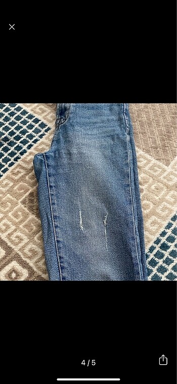 xs Beden mavi Renk Stradivarius jean
