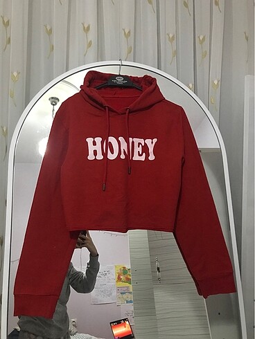 Kırmızı sweatshirt