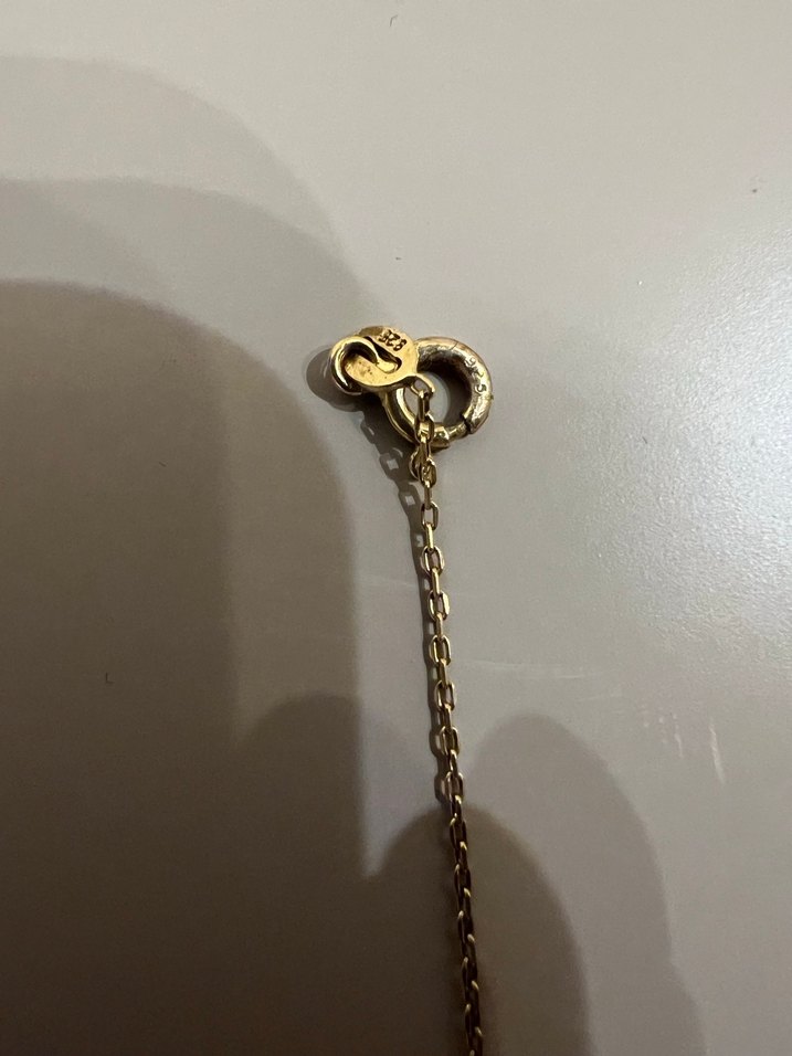 Gold Rengi 925 Ayar Gümüş Şahmeran - Görsel 2