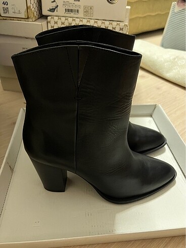 Nine West Kovboy Bot Deri