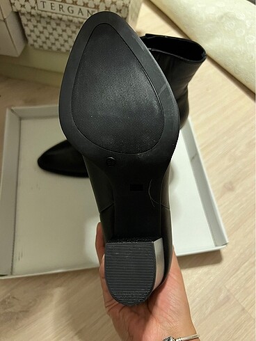 39 Beden siyah Renk Nine West Kovboy Bot Deri