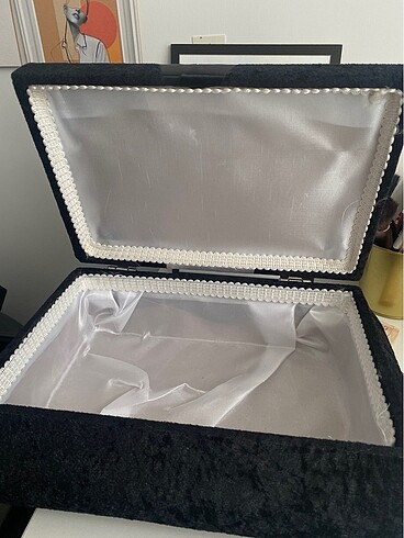  Beden siyah Renk Damat bohçası kutusu