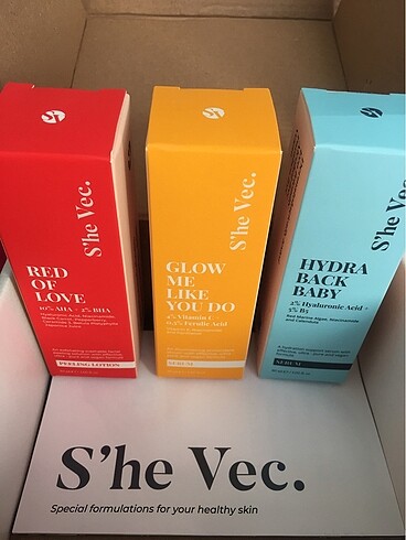 she vec serum set