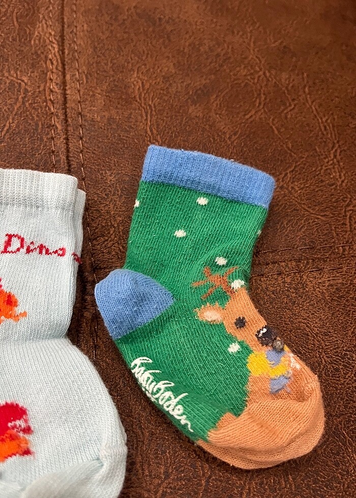 10 Adet Erkek Bebek Çorabı - Görsel 3