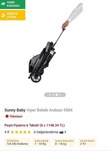 Diğer Beden gri Renk Bebek arabası kabin boy