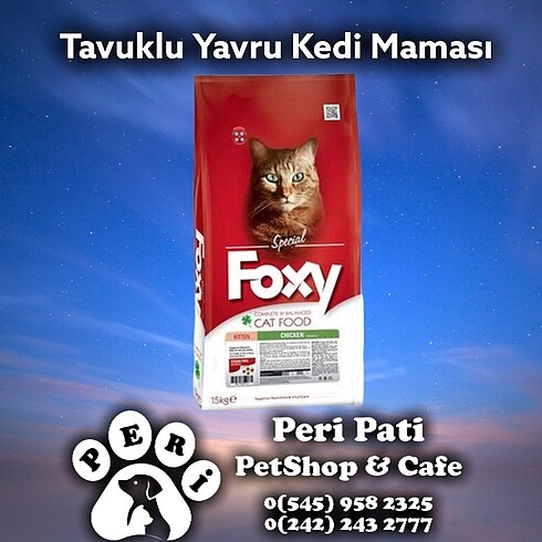 Kedi maması 15 kg