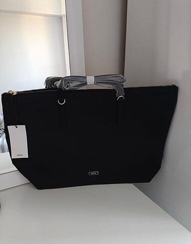  Beden Mango naylon shopper çanta