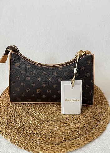 Pierre Cardin Pierre Cardin kahverengi baget çanta