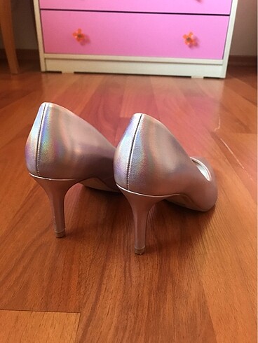 37 Beden pembe Renk Stiletto
