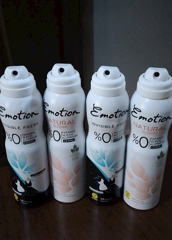 4 Adet Emotion Kadın Deodorant Invisible Fresh 150 ml