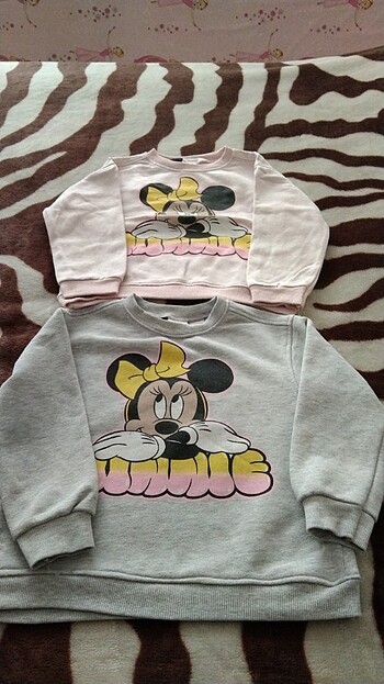 2 adet kız çocuk sweatshirt 