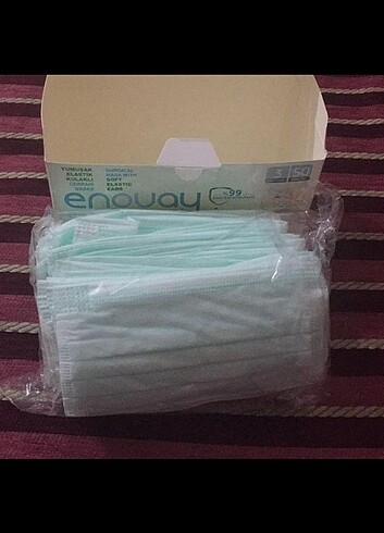 Enovay filtreli maske 50 adet kutulu  - Görsel 3
