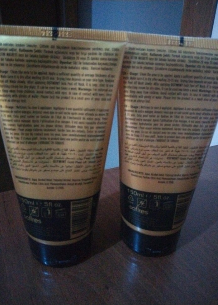 2 Adet Ostwint Gold Maskesi  - Görsel 3