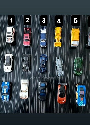 Hot Wheels 18 Araç Toplam Fiyatı