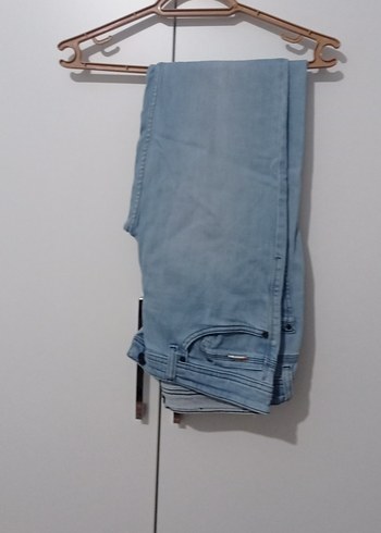 erkek Mavi Midi Boy Kot Pantolon