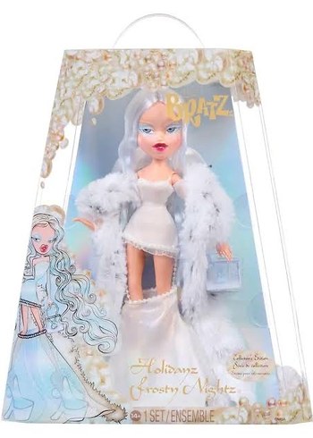 Beyaz Bratz Bebek - Holiday Frosty Nights