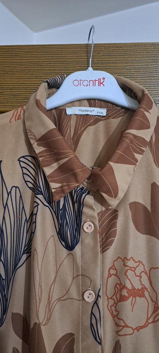 Bohem Desenli Uzun tunik - Görsel 4