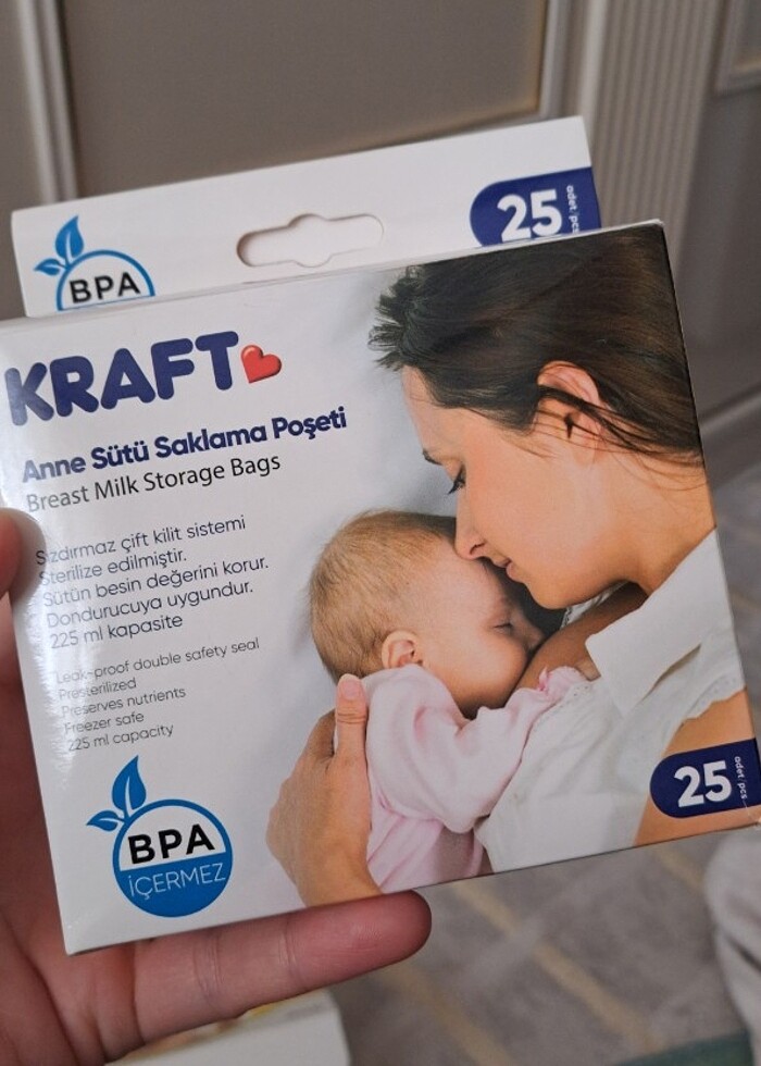 Süt saklama poşeti  - Görsel 4