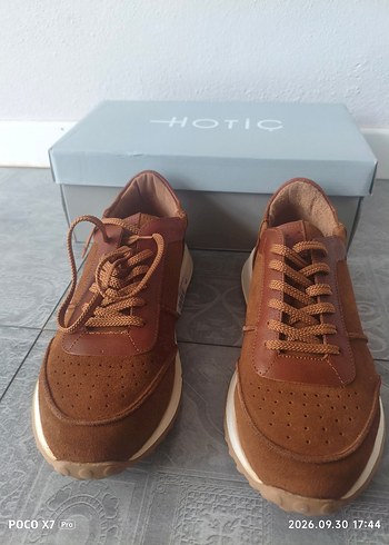 Hotiç Sifir Orijinal Hotic 43 No Gercek Deri Suet