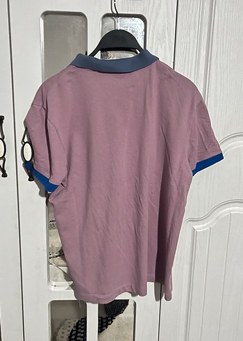 Hugo Boss Mor Düğmeli Polo Yaka Tişört - Görsel 4