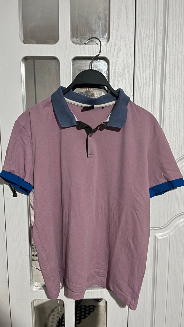 Hugo Boss Mor Düğmeli Polo Yaka Tişört - Görsel 3