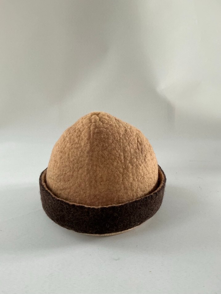 Kahverengi Yün 
Şapka - Görsel 4