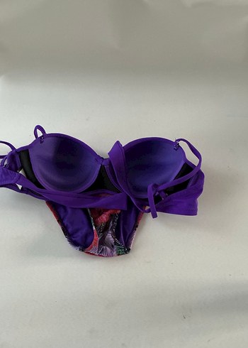 Mor Strappy Kadın Bikini Takımı Pierre cardin - Görsel 2