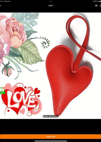 Renkli Püsküllü Kadın çanta charm - Görsel 4