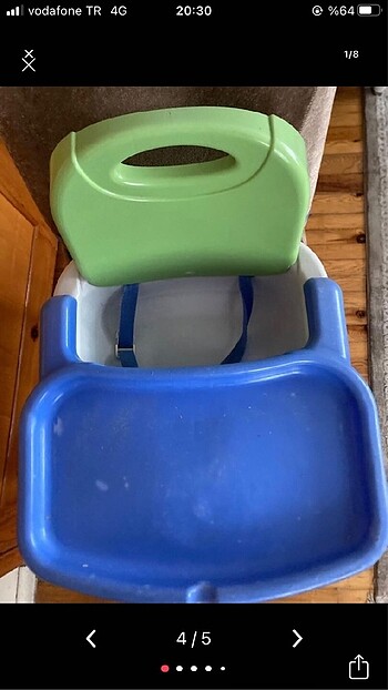  Beden yeşil Renk Bumbo oturak mama sandalyesi