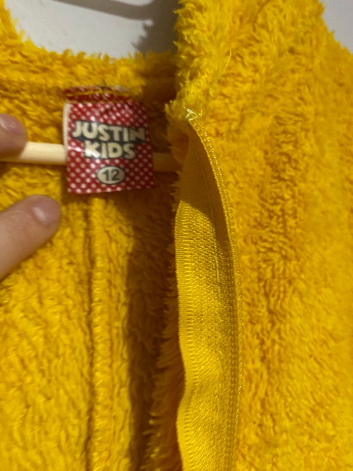 Parlak Sarı Kız Çocuk uyku tulumu - Görsel 2