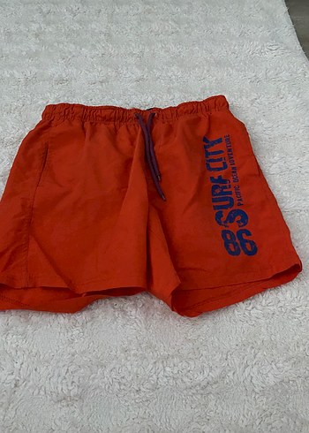 Erkek Mavi Adidas Mini Şort - Görsel 2