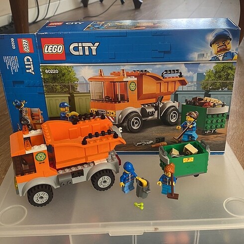 Lego city çöp arabası