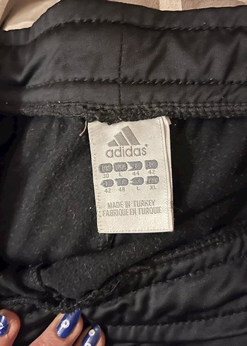 Adidas Siyah Fermuarlı Eşofman Altı - Görsel 3