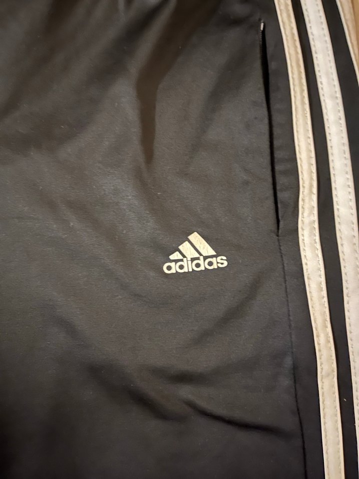 Adidas Siyah Fermuarlı Eşofman Altı - Görsel 2