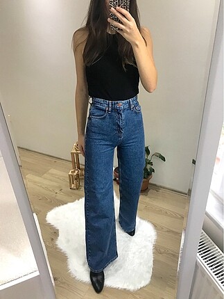 Zara wide leg jean