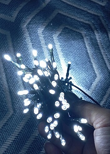 100 Adet Beyaz Led Dekorasyon Lambası 10 mt USB