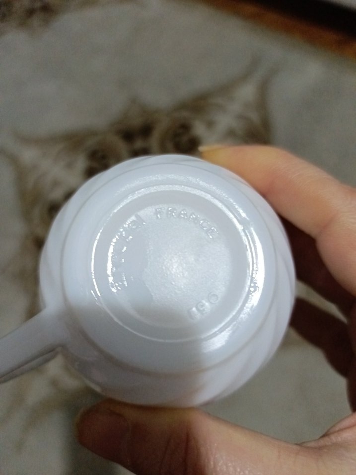 Pastel Çiçek Desenli Beyaz Porselen 6'lı Fincan Seti - Görsel 4