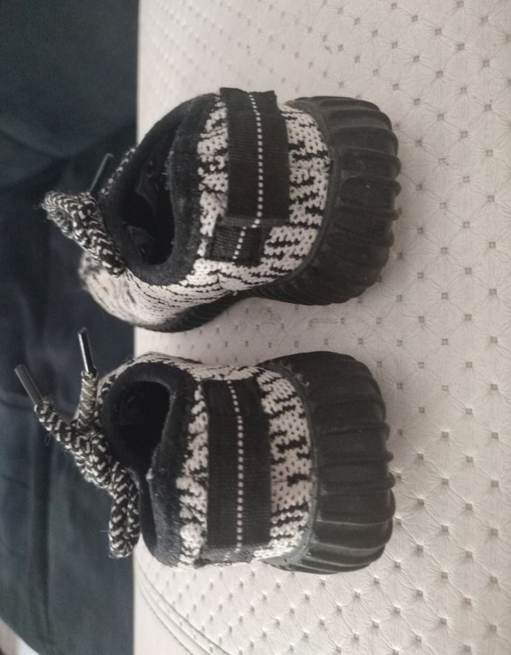 Gri Örgü Erkek Çocuk Spor Ayakkabı - Görsel 3