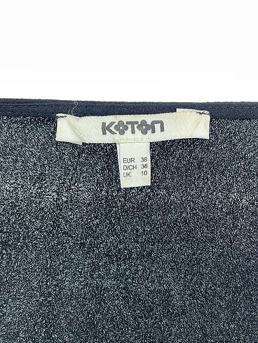 38 Beden siyah Renk Koton Kısa Elbise %70 İndirimli.