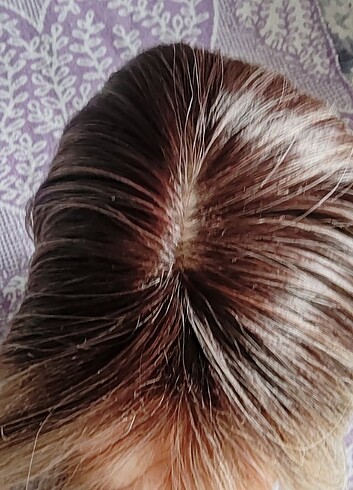 Sarı fiber sentetik kanekon peruk - Görsel 10