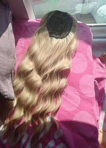 Kendinden dalgalı fiber sentetik kanekon tepelik  - Görsel 7