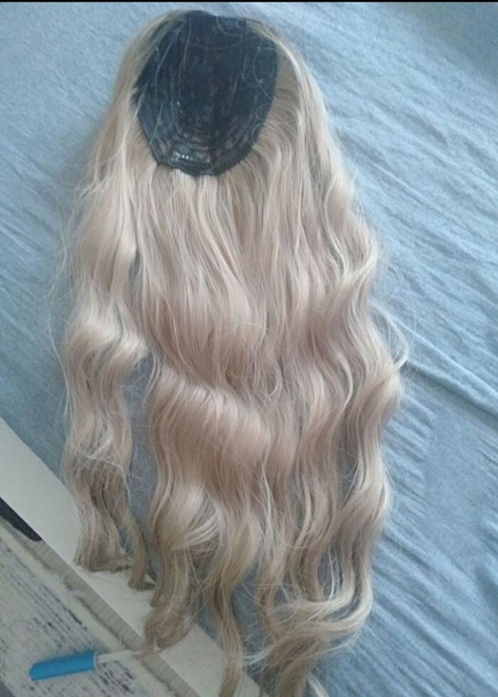 Kendinden dalgalı fiber sentetik kanekon tepelik  - Görsel 2