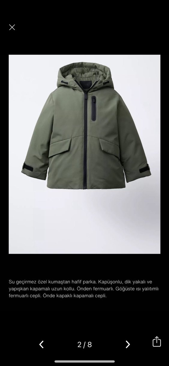 zara parka - Görsel 2